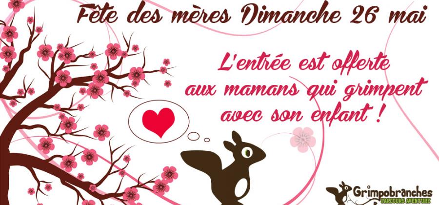 grimpobranches accrobranches fête des mères gratuit