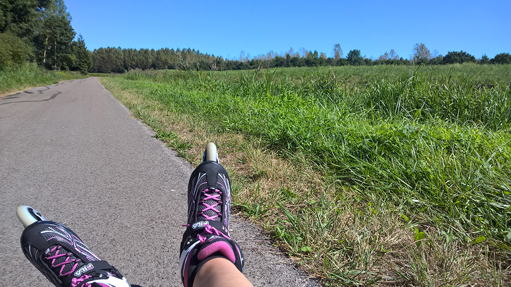 vélo voie, lac, forêt d'orient, lusigny sur barse, rollers, activité